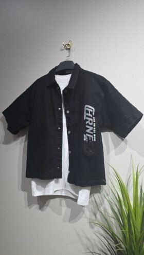 تيشرت موديل كوري بازرار اسود