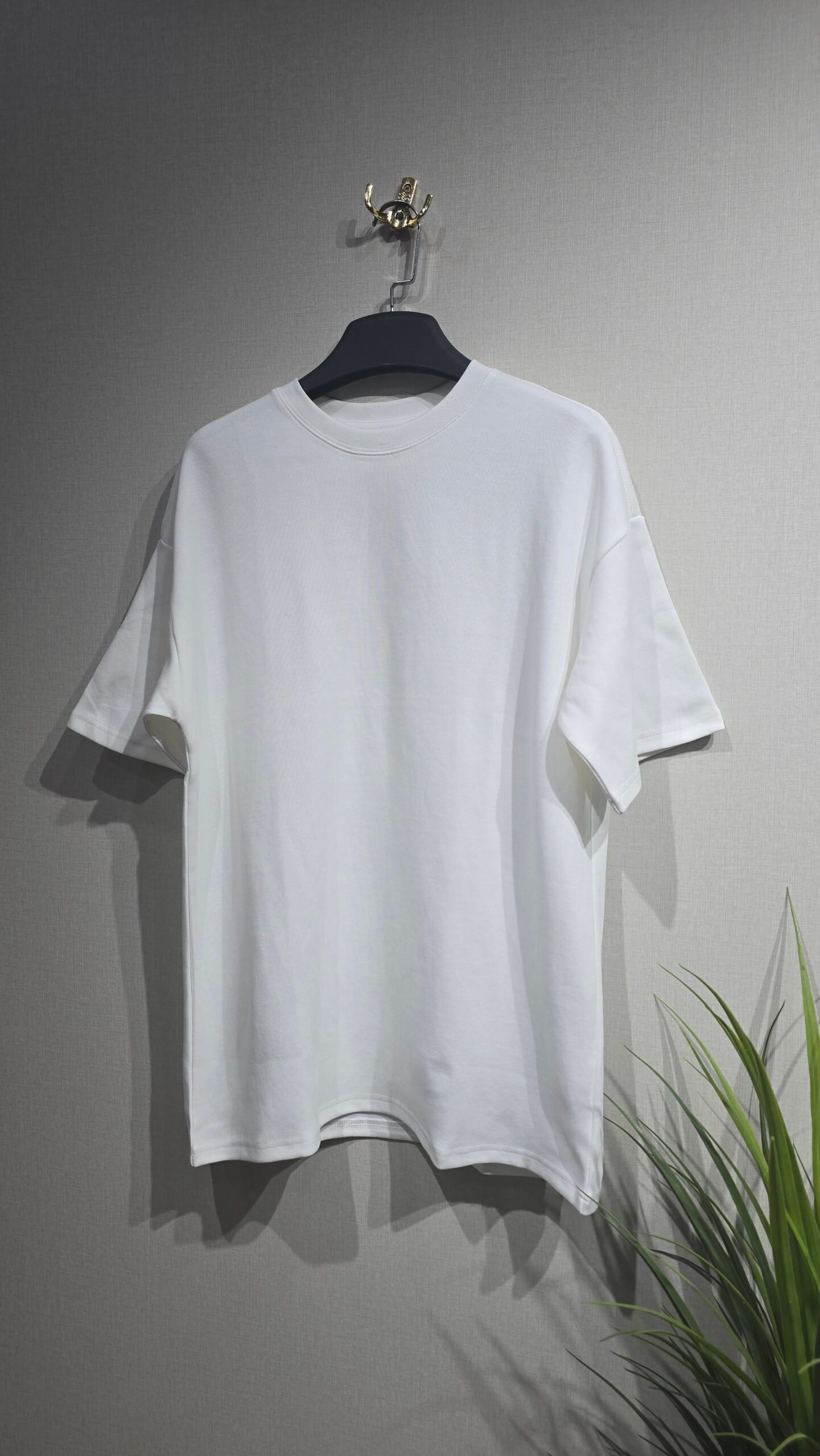 تيشرت سادة ابيض قطن 100%